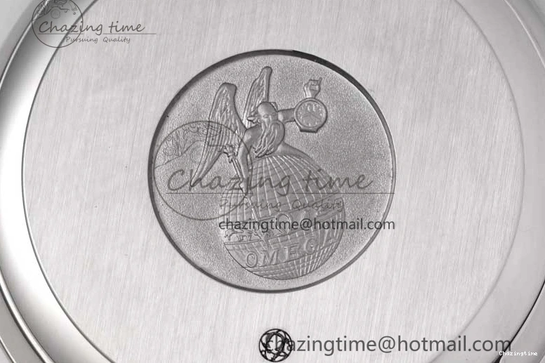 0325 HighPerformance De Ville SS DIWF 1:1 Best Edition Gray White Dial Blue Markers on SS Bracelet MIYOTA 7852